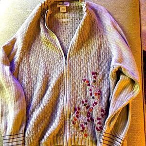 Woolrich cardigan size LP